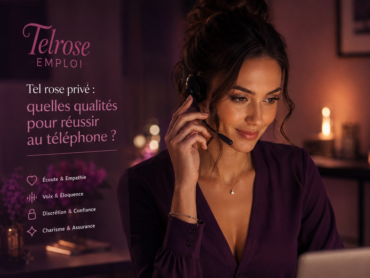 Tel rose privé : quelles qualités pour réussir au téléphone ?